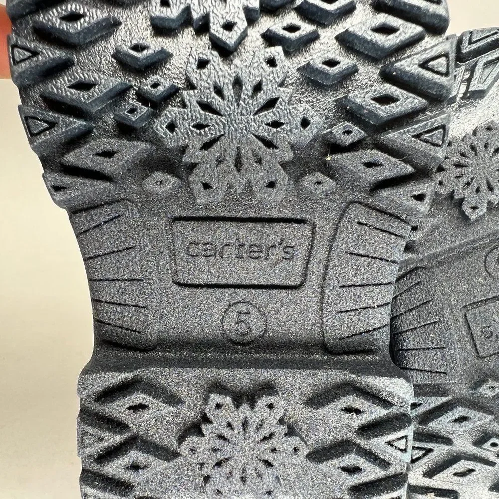 Carter's Winter Snow Boots Girl's 5M‎ Blue Deltha Waterproof Insulated